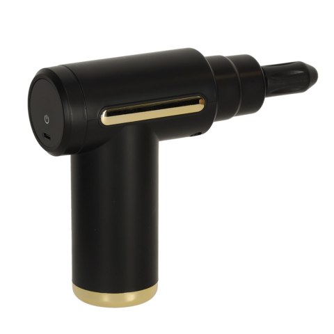 PISTOLET DO MASAŻU MASAŻER DO PLECÓW CIAŁA LED 4W1 CZARNY