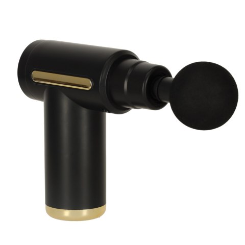 PISTOLET DO MASAŻU MASAŻER DO PLECÓW CIAŁA LED 4W1 CZARNY