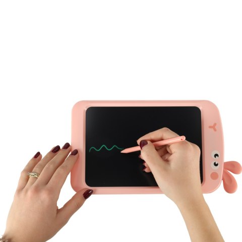 TABLET GRAFICZNY TABLICA DO RYSOWANIA KRÓLIK RÓŻ 8,5'
