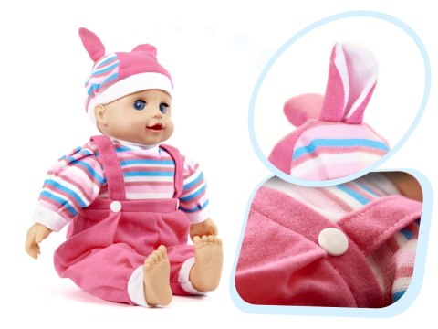 LALKA MAJA BOBAS PŁACZE ŚMIEJE SIĘ MÓWI 40CM LALKA MAJA BOBAS PŁACZE ŚMIEJE SIĘ MÓWI 40CM