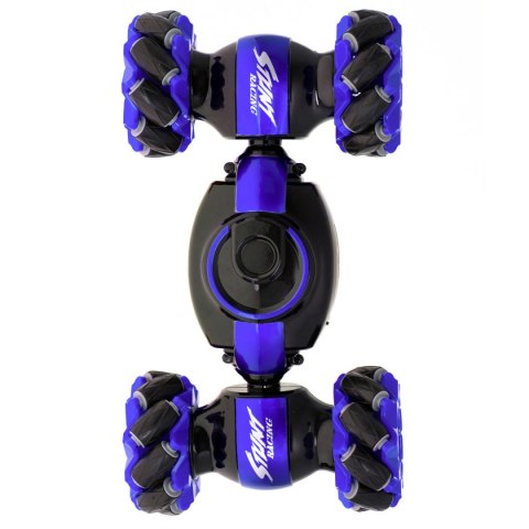 SAMOCHÓD ZDALNIE STEROWANY NA PILOTA RC SPEED PIONEER STUNT CAR 360 NIEBIESKI