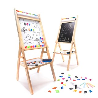 TABLICA MAGNETYCZNA KREDOWA LICZYDŁO PAPIER KREDA LITERKI GRATIS