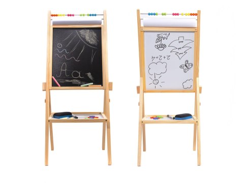 TABLICA MAGNETYCZNA KREDOWA LICZYDŁO PAPIER KREDA LITERKI GRATIS