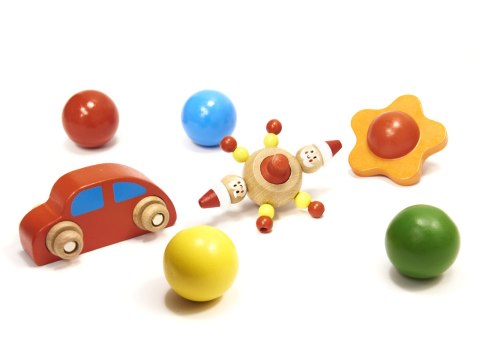 TOR KULKOWY DREWNIANY KULODROM MONTESSORI XXL