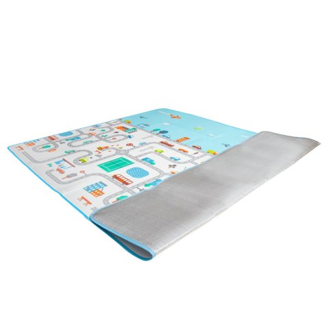 MATA EDUKACYJNA PIANKOWA SKŁADANA ULICA 180 X 200