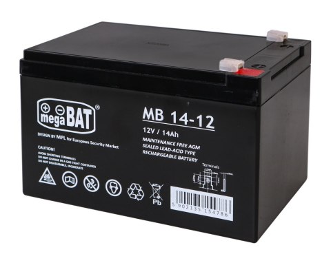 Akumulator żelowy 12V/14Ah do pojazdów elektrycznych dla dzieci Część zapasowa Akumulator żelowy 12V/14Ah do pojazdów elektrycznych dla dzieci Część zapasowa