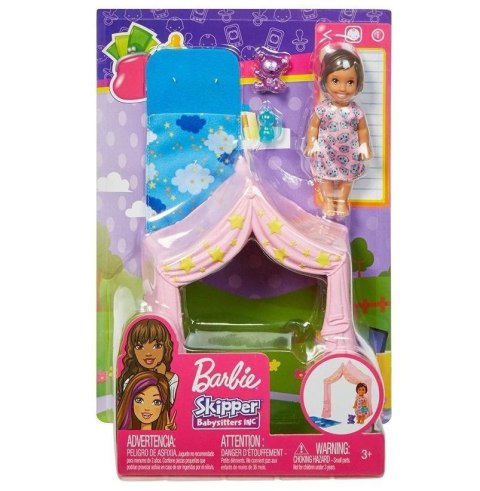 Barbie. Akcesoria spacerowe z laleczką FXG97 Barbie. Akcesoria spacerowe z laleczką FXG97