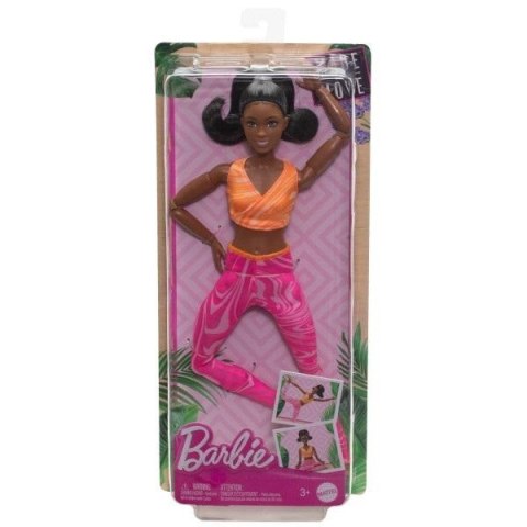 Barbie. Lalka Made to Move Czarne włosy Barbie. Lalka Made to Move Czarne włosy