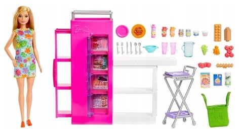 Barbie Spiżarnia + Lalka HJV38 Barbie Spiżarnia + Lalka HJV38