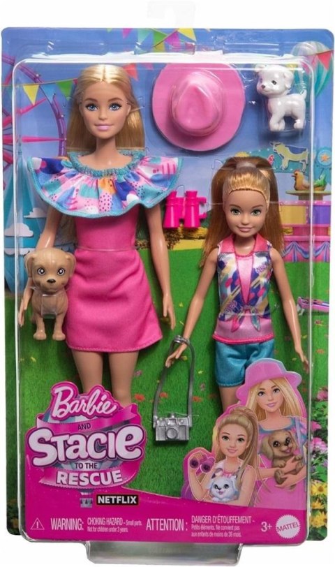 Barbie Stacie i Barbie 2-pak lalek HRM09 Barbie Stacie i Barbie 2-pak lalek HRM09