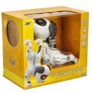 PIES PIESEK INTERAKTYWNY ZDALNIE STEROWANY NA PILOTA RC ROBOT SKACZE ŚPIEWA