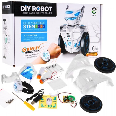 Inteligentny robot sterowany zegarkiem dla dzieci 6+ Mechanizm grawitacyjny + Interaktywne funkcje Inteligentny robot sterowany zegarkiem dla dzieci 6+ Mechanizm grawitacyjny + Interaktywne funkcje