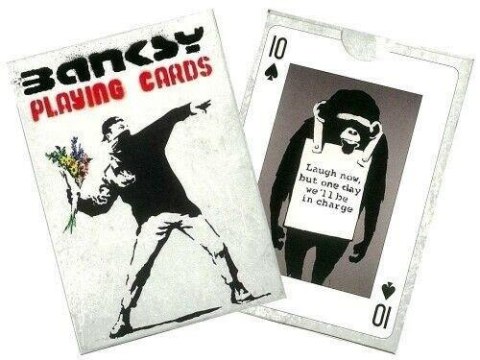Karty pojedyńcze Banksy PIATNIK Karty pojedyńcze Banksy PIATNIK