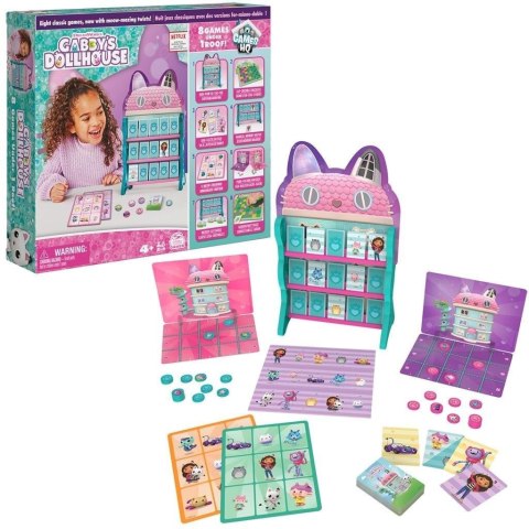 Koci Domek Gabi: Zestaw gier 8w1 Koci Domek Gabi: Zestaw gier 8w1