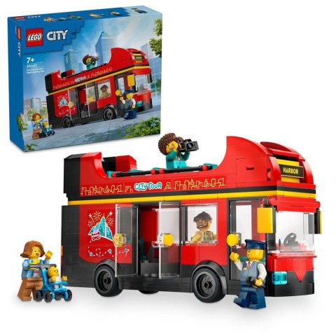 LEGO(R) CITY 60407 Autokar czerwony piętrowy LEGO(R) CITY 60407 Autokar czerwony piętrowy