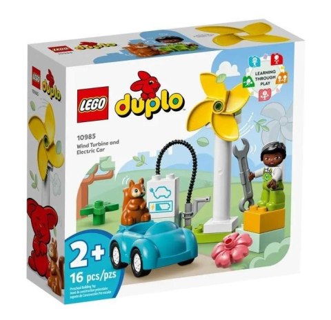 LEGO(R) DUPLO 10985 Turbina wiatrowa i samochód el.. LEGO(R) DUPLO 10985 Turbina wiatrowa i samochód el..