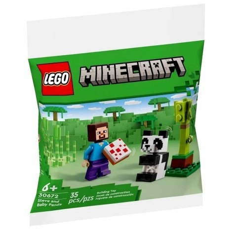 LEGO(R) MINECRAFT 30672 Steve i mala panda LEGO(R) MINECRAFT 30672 Steve i mala panda