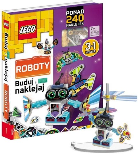 Lego Books. Buduj i naklejaj: Roboty Lego Books. Buduj i naklejaj: Roboty