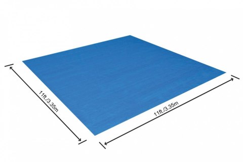 Mata pod basen ogrodowy 305cm/10FT BESTWAY 335x335cm