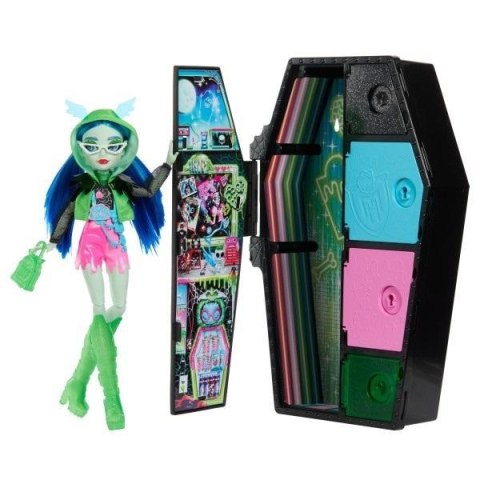 Monster High Straszysekrety Ghoulia Yelps neon Monster High Straszysekrety Ghoulia Yelps neon