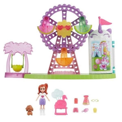 Polly Pocket. Tropikalne wesołe miasteczko HWP25 Polly Pocket. Tropikalne wesołe miasteczko HWP25