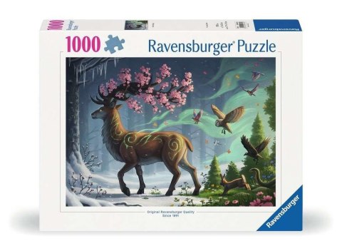 Puzzle 1000 Wiosenny jeleń Puzzle 1000 Wiosenny jeleń