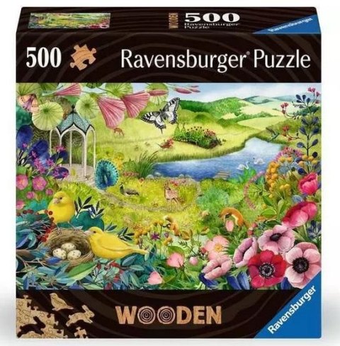 Puzzle drewniane 500 Dziki ogród Puzzle drewniane 500 Dziki ogród