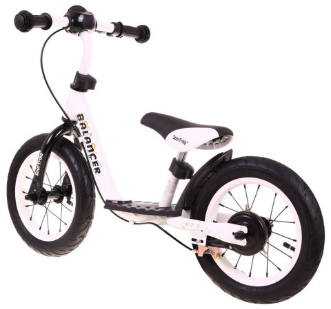 Rowerek biegowy SporTrike Balancer dla dzieci Biały Pierwszy rowerek do Nauki jazdy Rowerek biegowy SporTrike Balancer dla dzieci Biały Pierwszy rowerek do Nauki jazdy