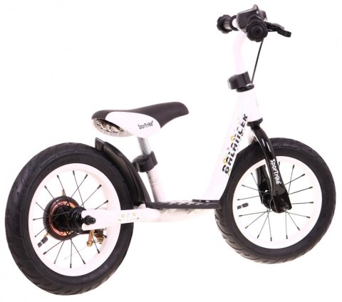 Rowerek biegowy SporTrike Balancer dla dzieci Biały Pierwszy rowerek do Nauki jazdy Rowerek biegowy SporTrike Balancer dla dzieci Biały Pierwszy rowerek do Nauki jazdy
