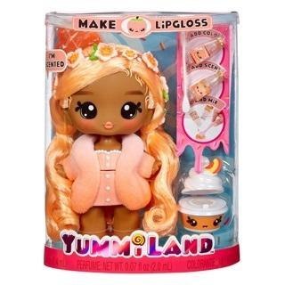 Yummiland Large Doll + Lipgloss Pet Piper Peach Yummiland Large Doll + Lipgloss Pet Piper Peach