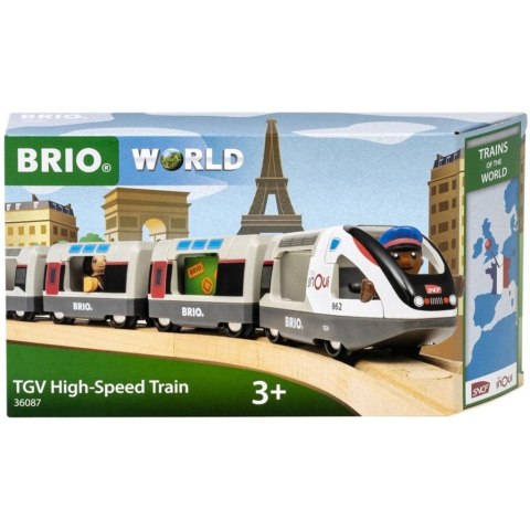 Brio Pociągi świata Pociąg TGV INOUI Brio Pociągi świata Pociąg TGV INOUI