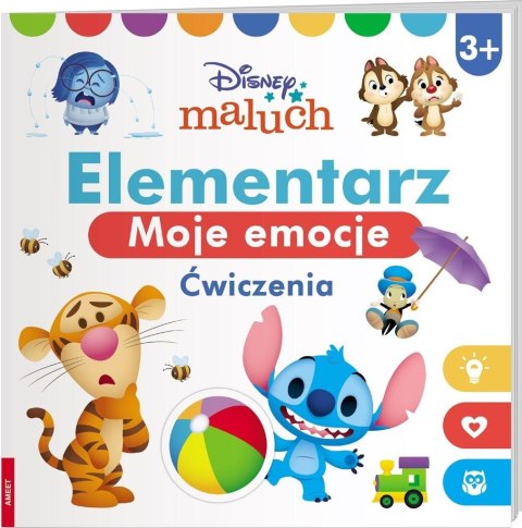 Disney Maluch. Elementarz Moje emocje. Ćwiczenia Disney Maluch. Elementarz Moje emocje. Ćwiczenia