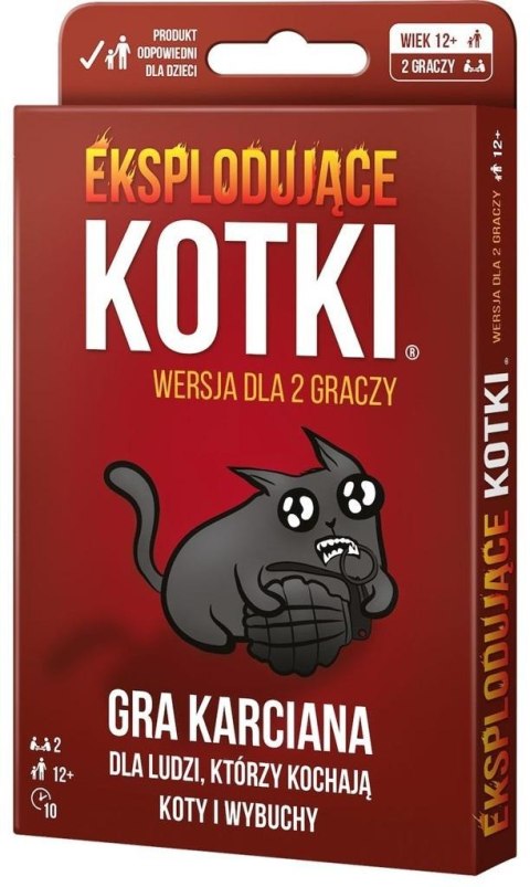 Eksplodujące Kotki: Wersja dla 2 graczy Eksplodujące Kotki: Wersja dla 2 graczy