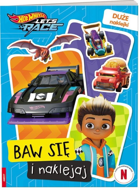 Hot Wheels. Baw się i naklejaj Hot Wheels. Baw się i naklejaj