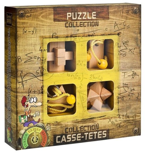 Łamigłówki drewniane 4 sztuki Expert G3 Łamigłówki drewniane 4 sztuki Expert G3