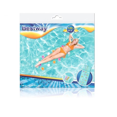 Materac dmuchany Niebieski BESTWAY 188x71cm Materac dmuchany Niebieski BESTWAY 188x71cm
