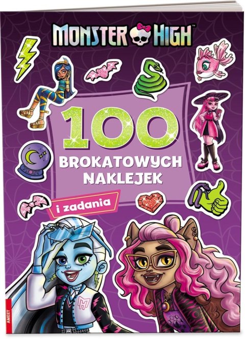 Monster High. 100 brokatowych naklejek Monster High. 100 brokatowych naklejek