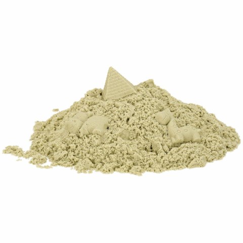 PIASEK KINETYCZNY 1KG W WORECZKU NATURALNY BEŻOWY