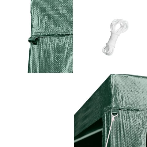 Pawilon ogrodowy namiot handlowy imprezowy altana zielony 2,5 x 2,5 m Pawilon ogrodowy namiot handlowy imprezowy altana zielony 2,5 x 2,5 m
