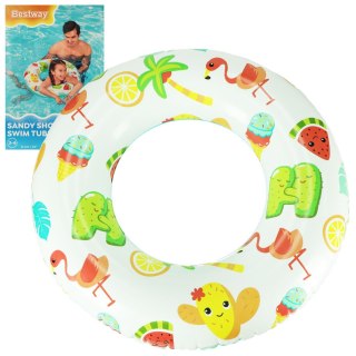 KÓŁKO DO PŁYWANIA DMUCHANE BESTWAY 36014 FLAMING 61CM