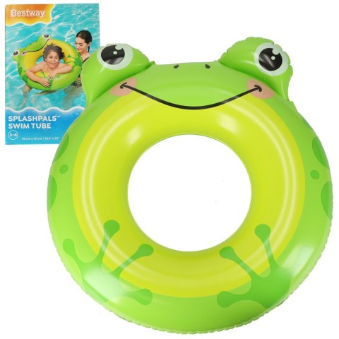 KÓŁKO DO PŁYWANIA DMUCHANE BESTWAY 36351 ŻABA 85-76CM