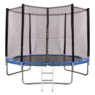 TRAMPOLINA OGRODOWA DLA DZIECI SIATKA 305CM 10FT 42KG