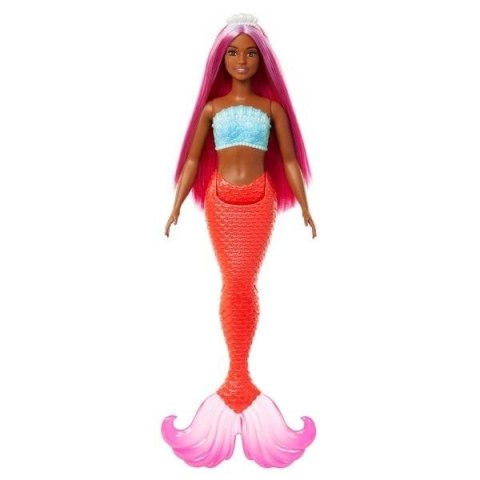 Barbie Lalka Syrenka Koralowy ogon HRR04 Barbie Lalka Syrenka Koralowy ogon HRR04
