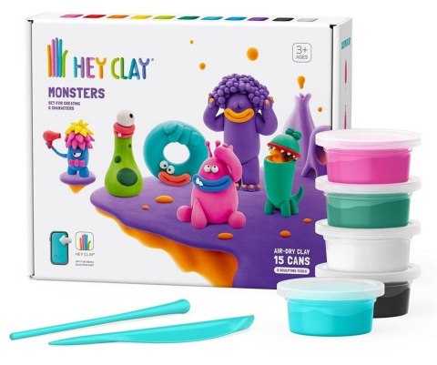 Hey Clay - Zestaw Potwory Hey Clay - Zestaw Potwory