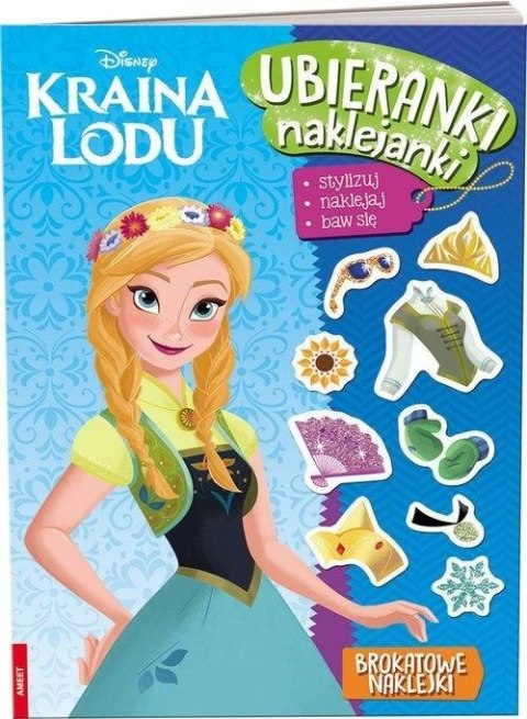 Kraina lodu. Ubieranki, Naklejanki Kraina lodu. Ubieranki, Naklejanki