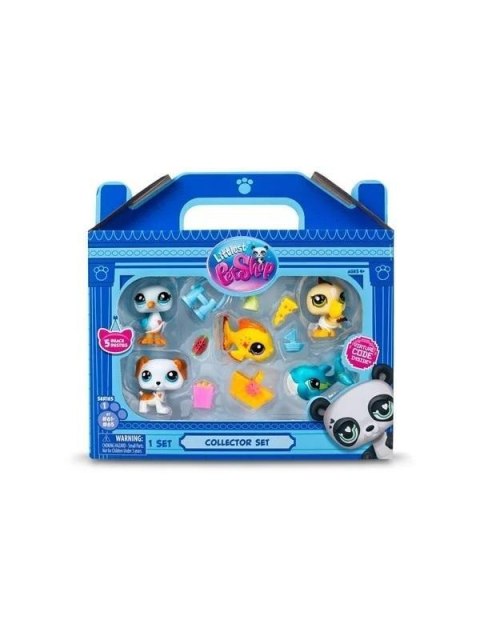 Littlest Pet Shop Zestaw Plaża 5 figurek Littlest Pet Shop Zestaw Plaża 5 figurek
