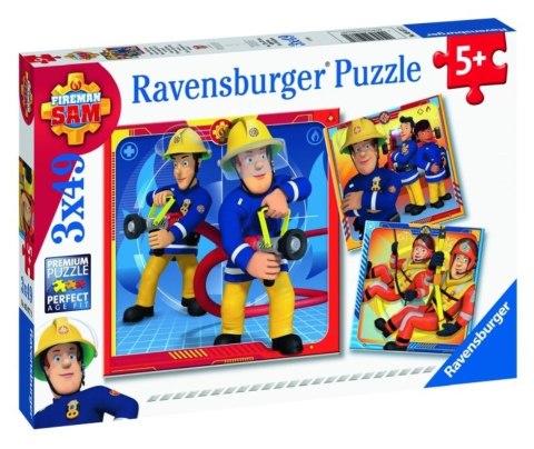 Puzzle 3x49 Strażak Sam na ratunek! Puzzle 3x49 Strażak Sam na ratunek!