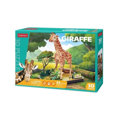 Puzzle 3D Zwierzęta Żyrafa Puzzle 3D Zwierzęta Żyrafa