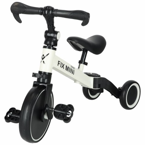 ROWEREK TRIKE FIX MINI BIEGOWY TRÓJKOŁOWY 3W1 Z PEDAŁAMI BIAŁY