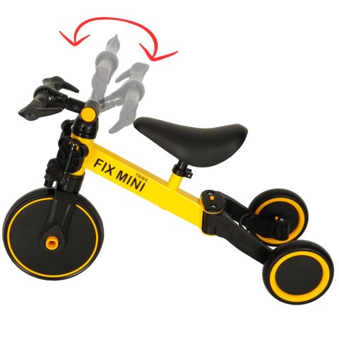 ROWEREK TRIKE FIX MINI BIEGOWY TRÓJKOŁOWY 3W1 Z PEDAŁAMI ŻÓŁTY